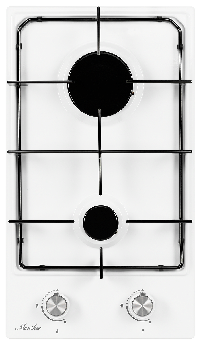 Домино газовая варочная панель MSG 36 Blanc - фото 1