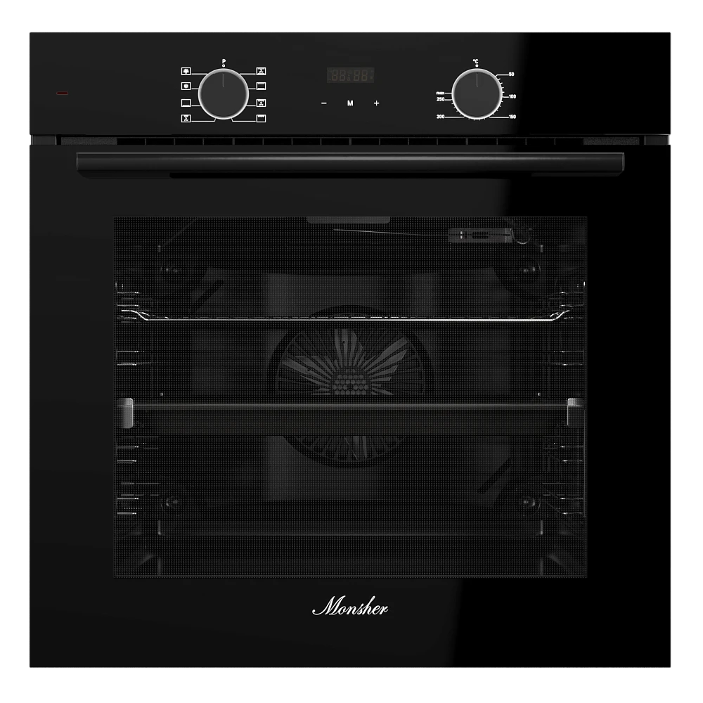 Электрический духовой шкаф MOE 6008 Noir - фото 1