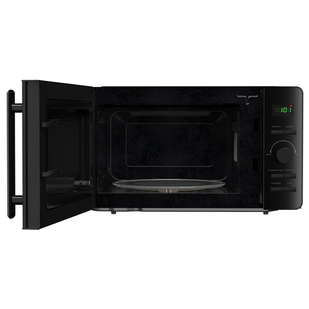 Отдельностоящая микроволновая печь Monsher MTW 205 Noir - фото 2