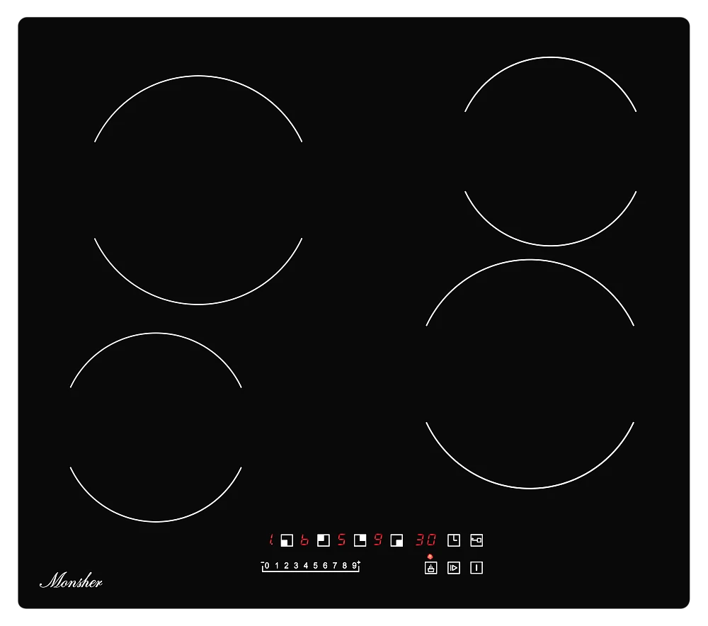 Электрическая варочная панель MHE 6002 Monsher купить по цене 12 572 руб.  от производителя в интернет-магазине