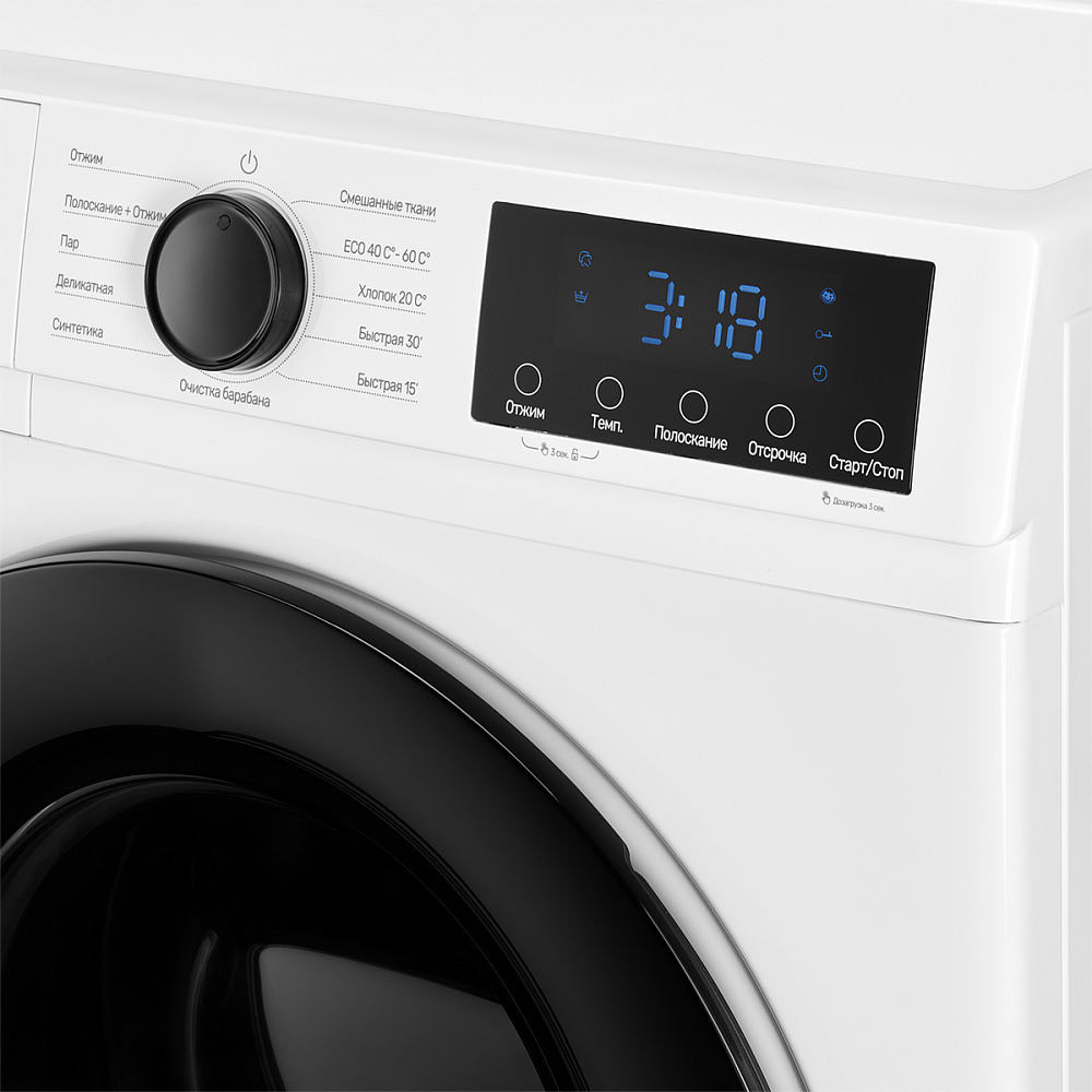 Стиральная машина отдельностоящая MWM 410 Blanc - фото 7