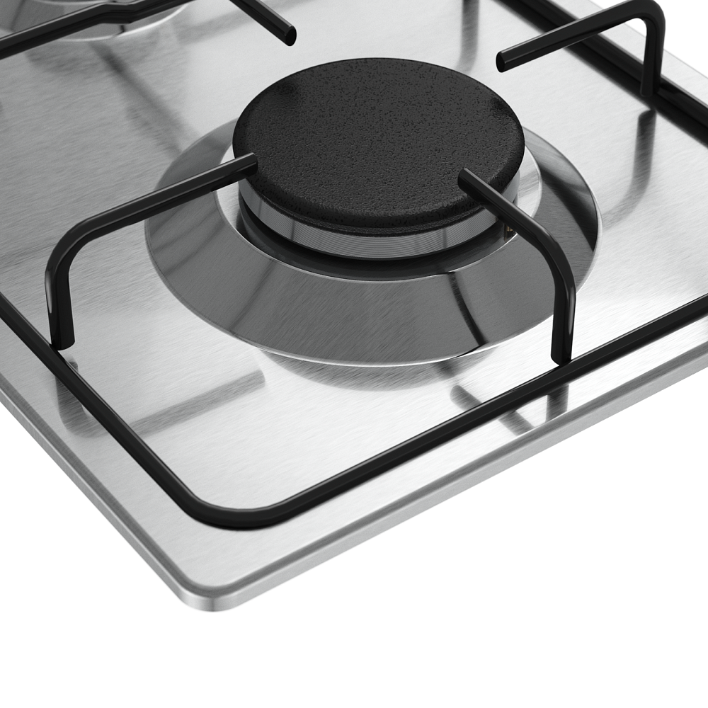 Домино газовая варочная панель MSG 39 Acier - фото 4