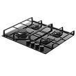 Газовая варочная панель MGG 62 Noir - минифото 2