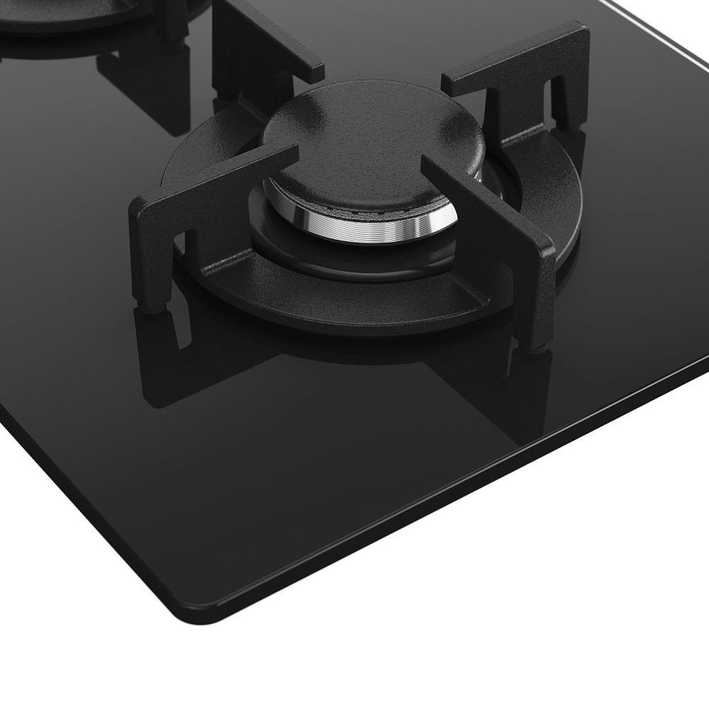 Домино газовая варочная панель MGG 34 Noir - фото 4