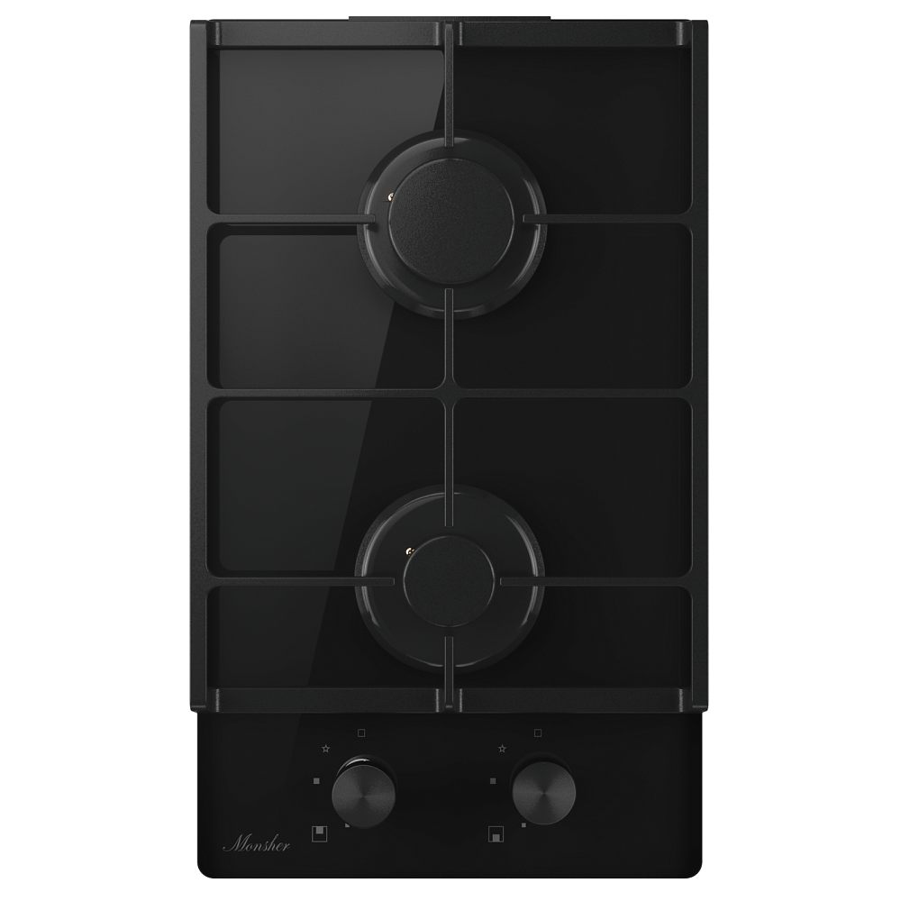 Домино газовая варочная панель MGG 32 Noir - фото 1