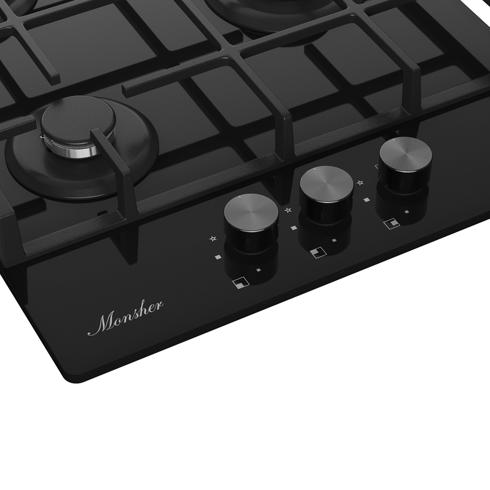 Газовая варочная панель MGG 42 Noir - фото 3