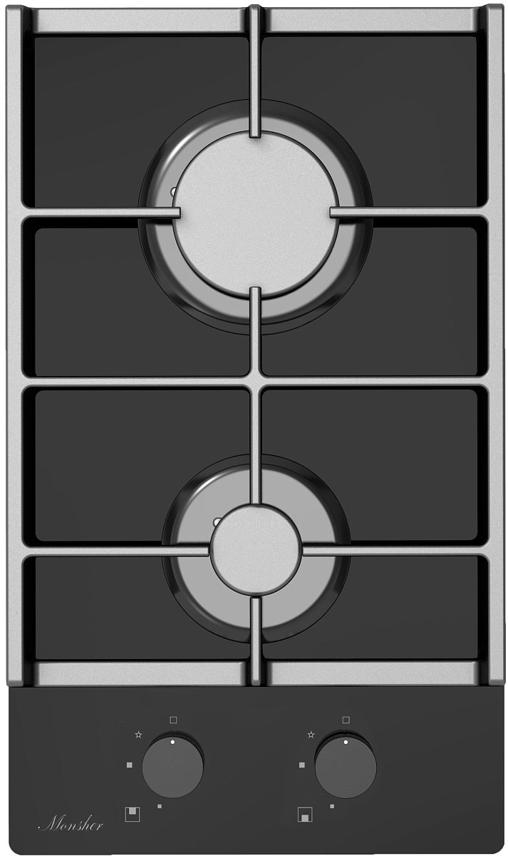 Домино газовая варочная панель MGG 32 Noir - фото 1