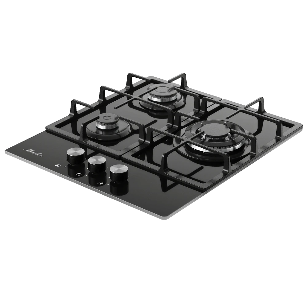 Газовая варочная панель MGG 43 Noir - фото 2