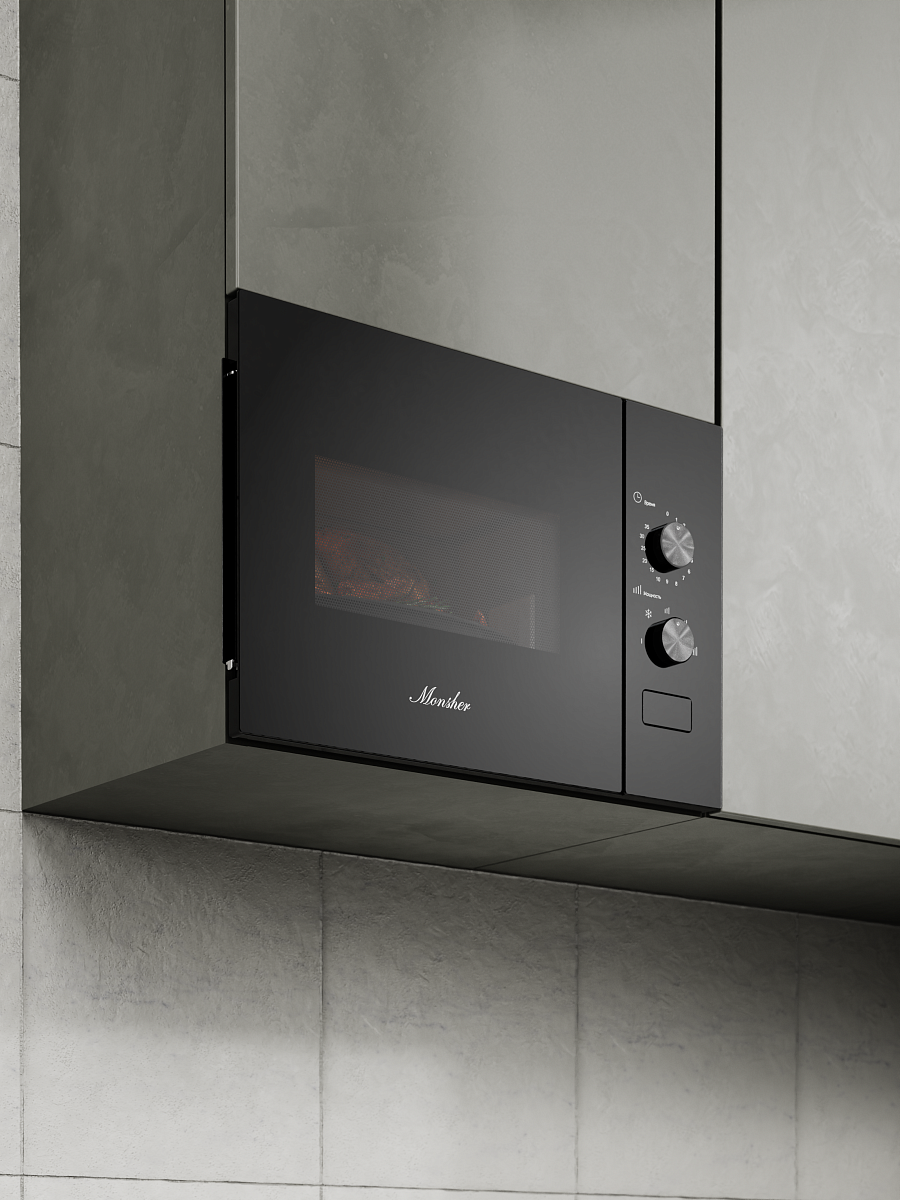 Встраиваемая микроволновая печь MMH 1015 Noir - фото 12