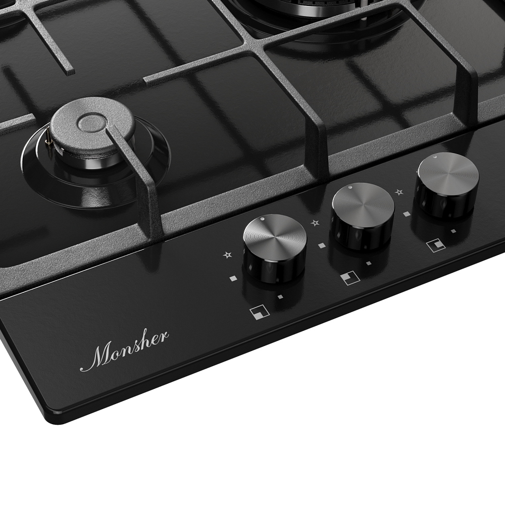 Газовая варочная панель MSG 43 Noir - фото 3