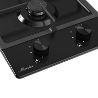 Домино газовая варочная панель MSG 33 Noir