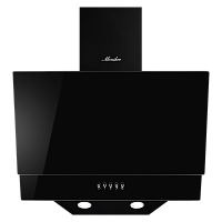 Наклонная вытяжка ROUEN 50 Noir Verre