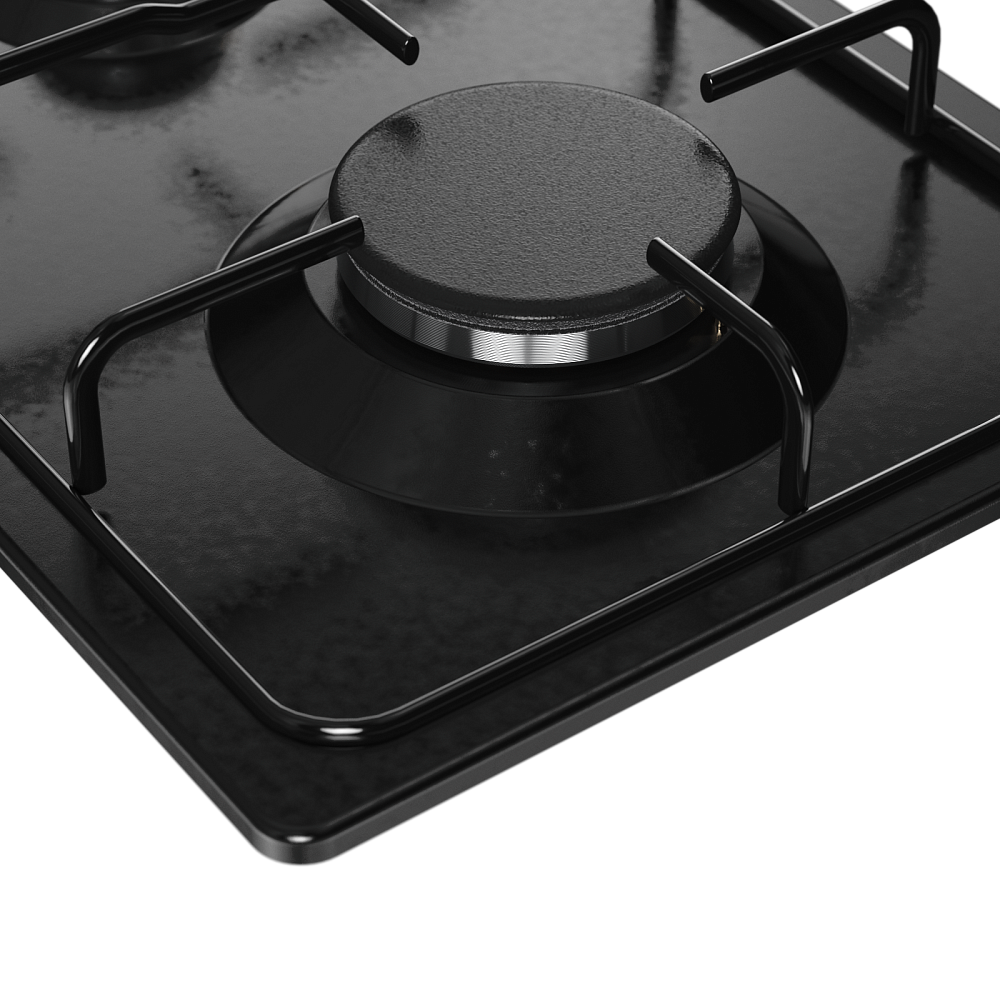 Домино газовая варочная панель MSG 39 Noir - фото 4