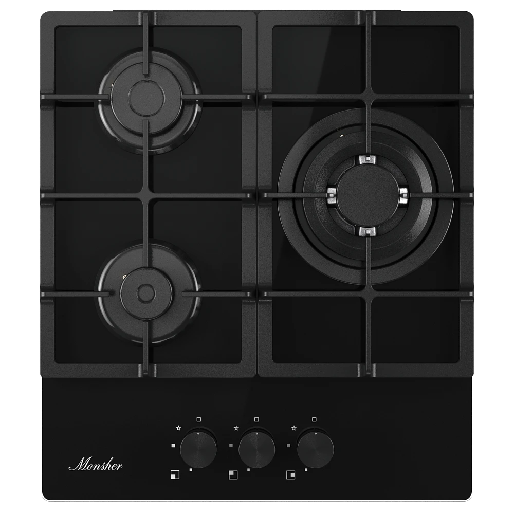 Газовая варочная панель MGG 43 Noir - фото 1