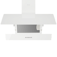 Наклонная вытяжка ROUEN 60 Blanc Verre