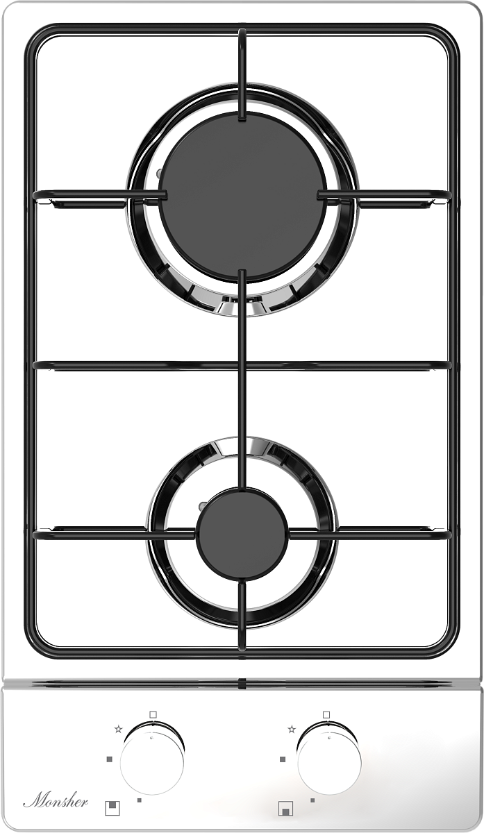 Домино газовая варочная панель MSG 39 Acier - фото 1