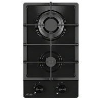 Домино газовая варочная панель Monsher MSG 33 Noir