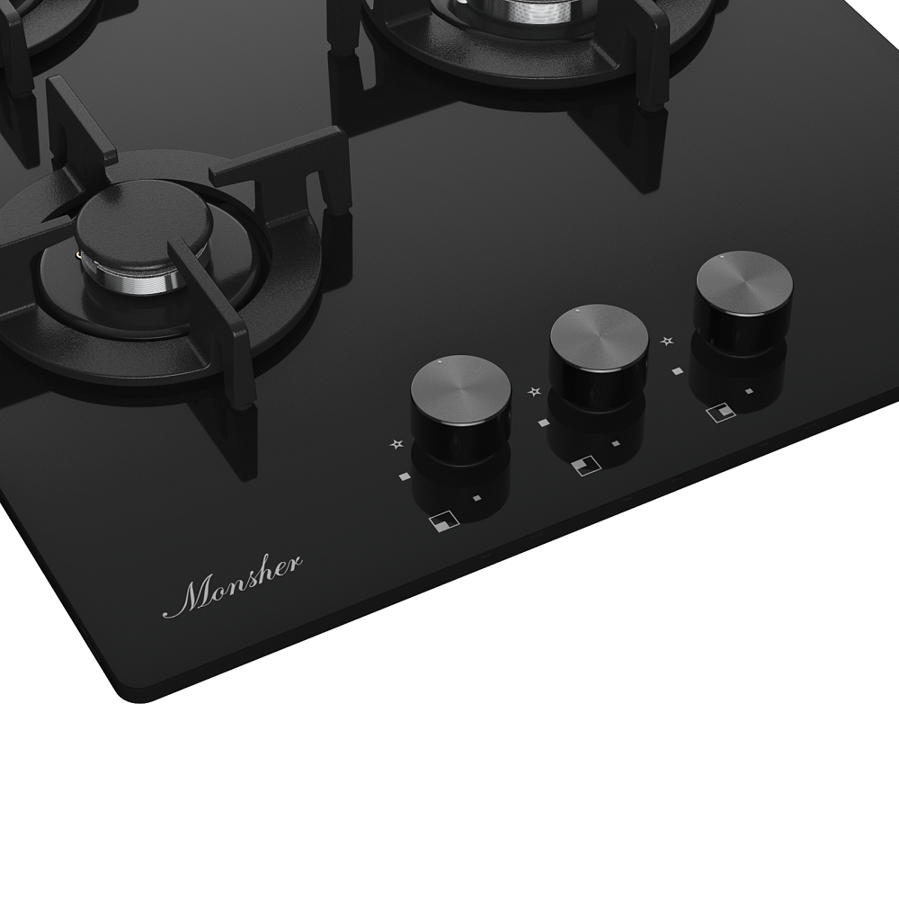 Газовая варочная панель MGG 44 Noir - фото 3