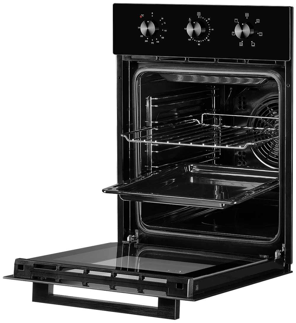 Электрический духовой шкаф Monsher MOE 4563 Noir - фото 3