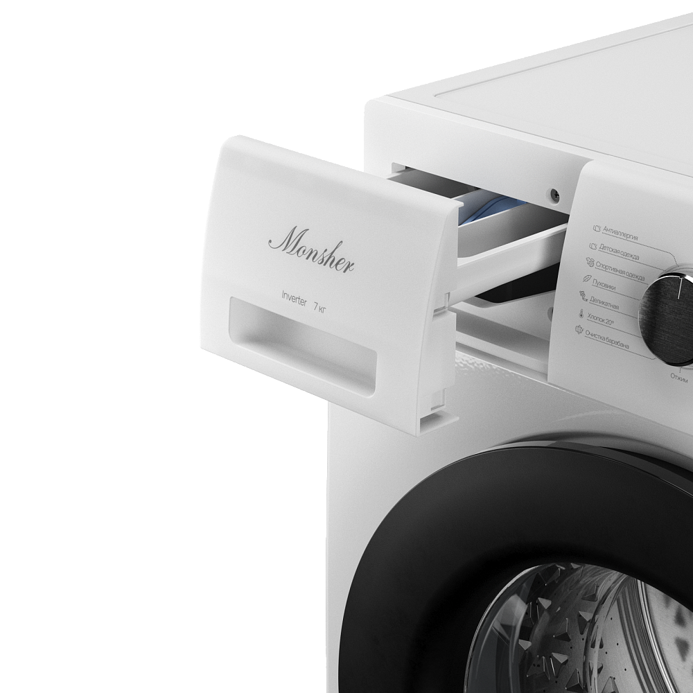 Стиральная машина отдельностоящая MWM 440 Blanc - фото 4