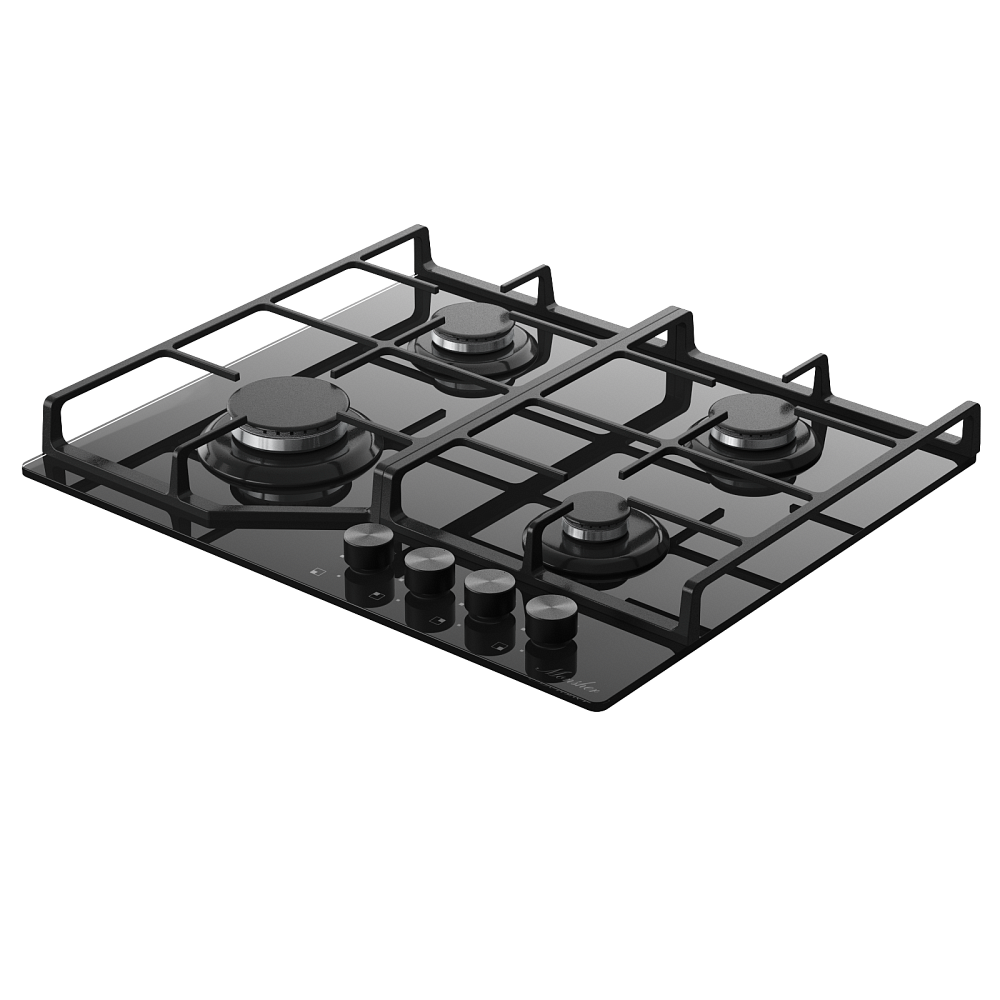 Газовая варочная панель MGG 62 Noir - фото 2