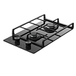 Домино газовая варочная панель MGG 32 Noir - минифото 2