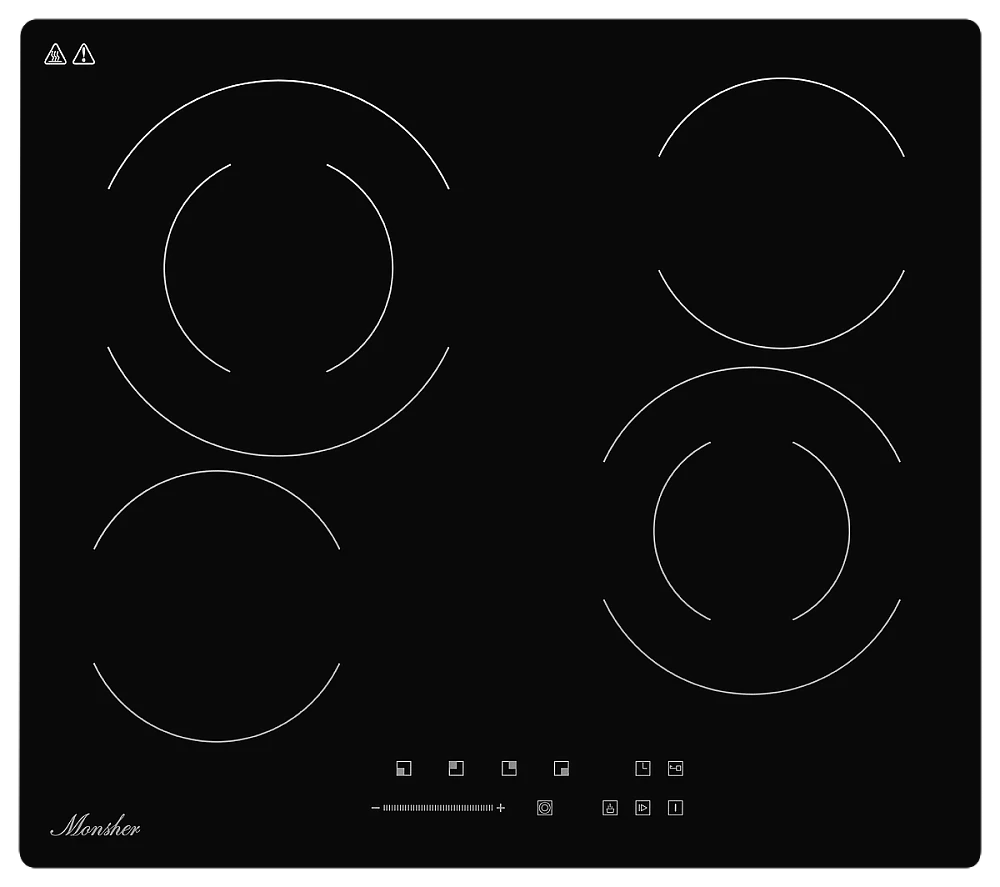 Электрическая варочная панель MHE 6022 Monsher купить по цене 13 762 руб.  от производителя в интернет-магазине