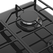 Газовая варочная панель MGG 62 Noir - минифото 4