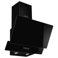 Наклонная вытяжка ROUEN 50 Noir Verre