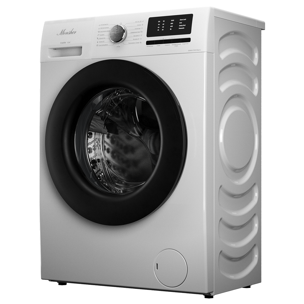 Стиральная машина отдельностоящая MWM 390 Blanc - фото 2