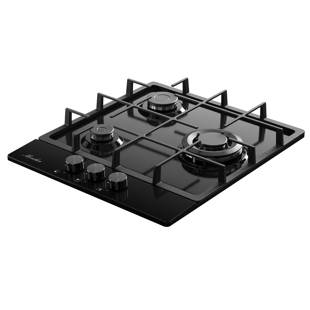 Газовая варочная панель MSG 43 Noir - фото 2