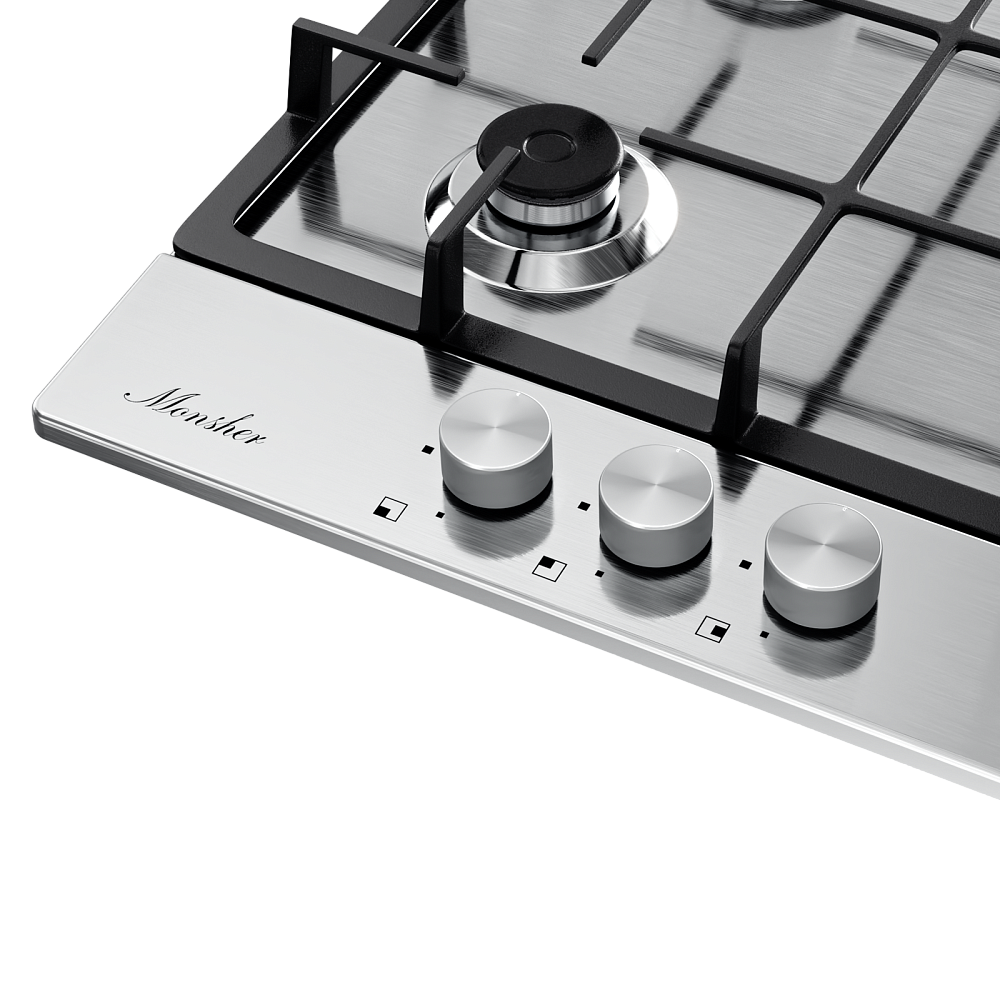 Газовая варочная панель MSG 43 Acier - фото 3