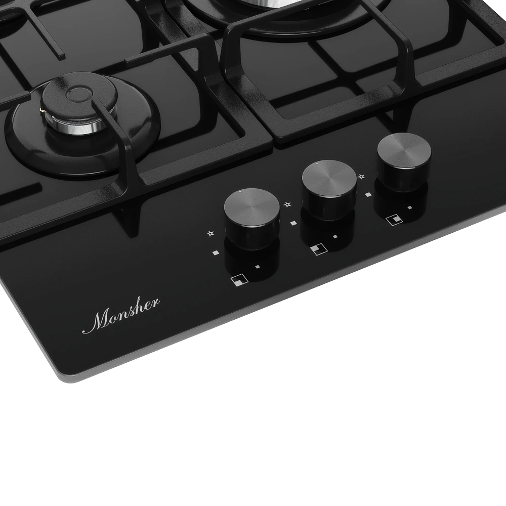 Газовая варочная панель MGG 43 Noir - фото 3