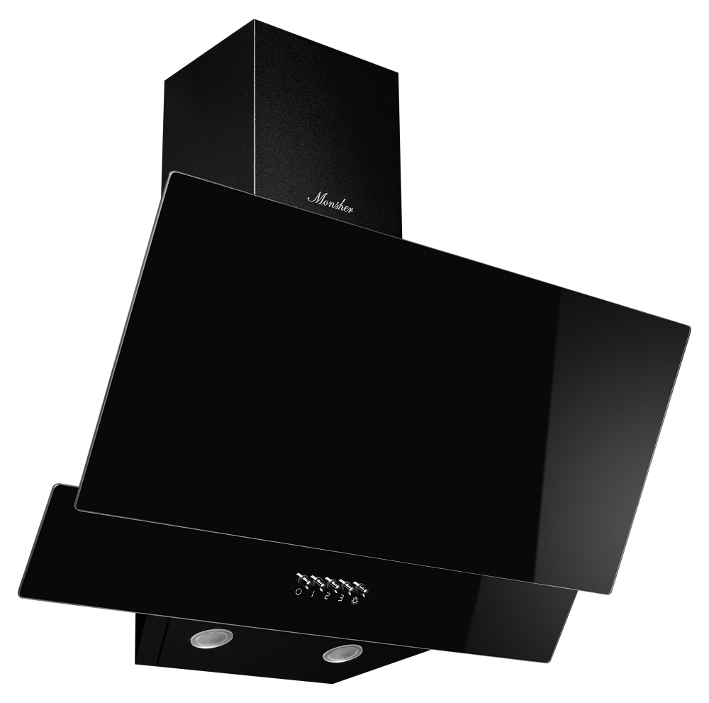 Наклонная вытяжка ROUEN 60 Noir Verre - фото 3