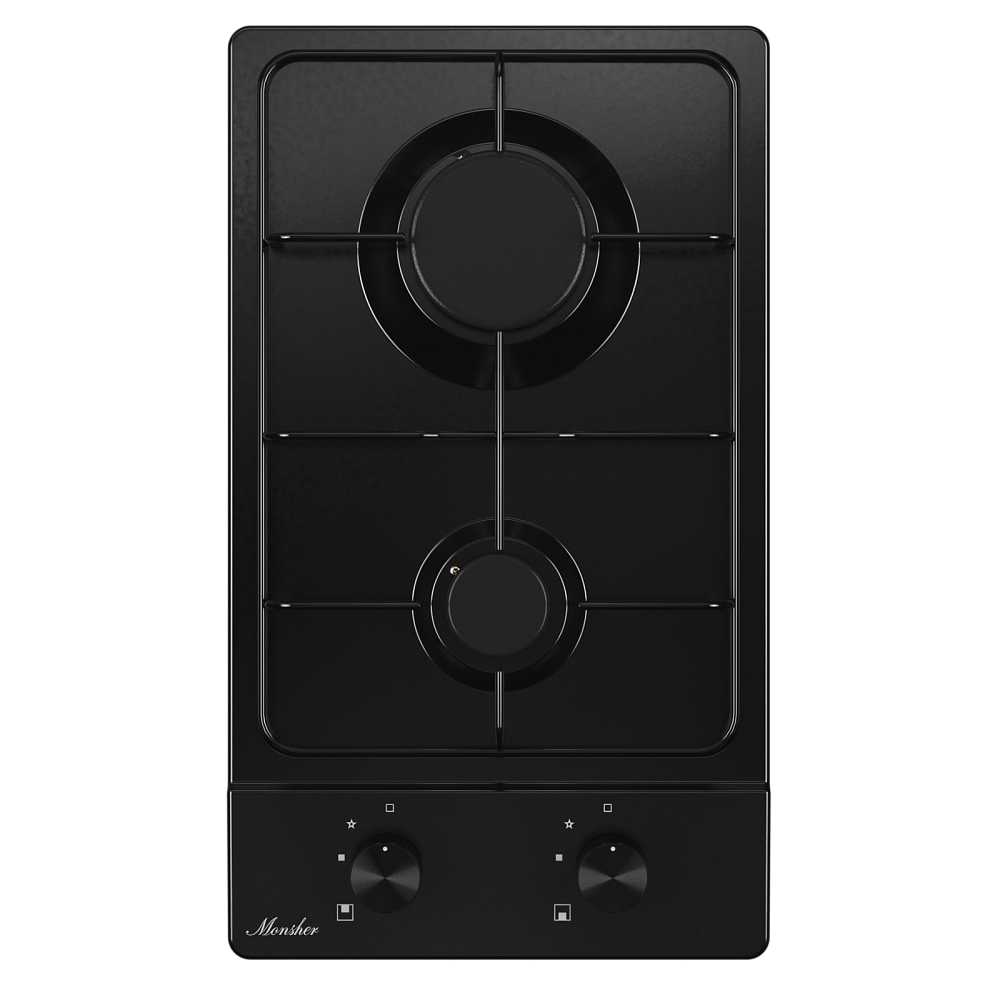 Домино газовая варочная панель MSG 39 Noir - фото 1