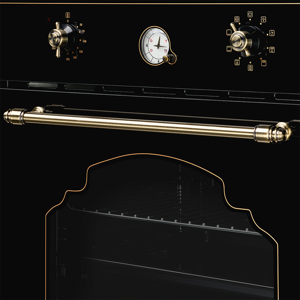 Электрический духовой шкаф MOE 6192 RN Bronze - фото 7