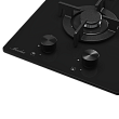 Домино газовая варочная панель MGG 34 Noir - минифото 2