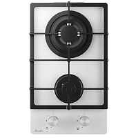 Домино газовая варочная панель MGG 33 Blanc Домино газовая варочная панель MGG 33 Blanc