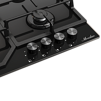 Газовая варочная панель Monsher MGG 63 Noir Газовая варочная панель Monsher MGG 63 Noir